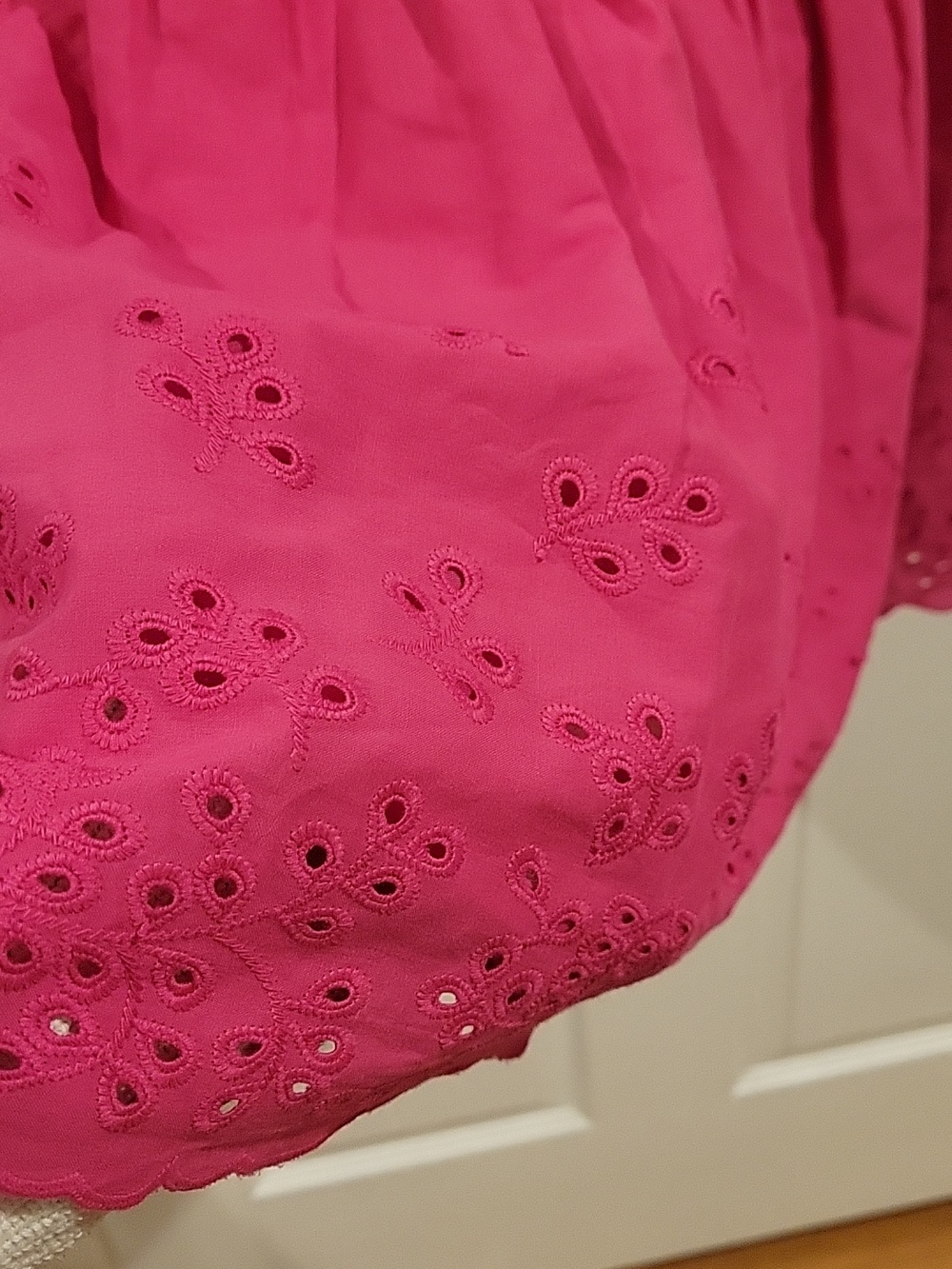 Womens ELIZA J Fuchsia Ruffle Sleeve Dress - Picture 6 of 13